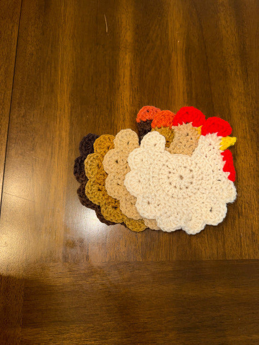 Chicken Coaster set